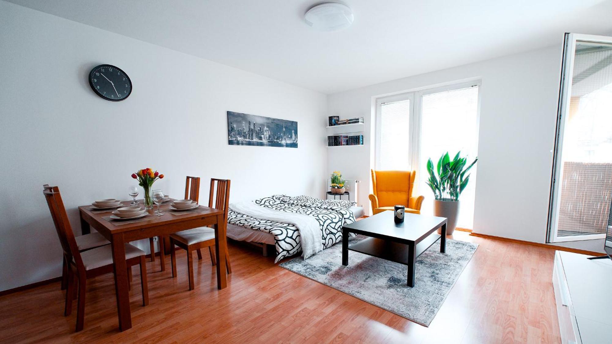 Apartmán U Metra, 4 Hoste, Parking Free, Blizko O2 Arena Prague