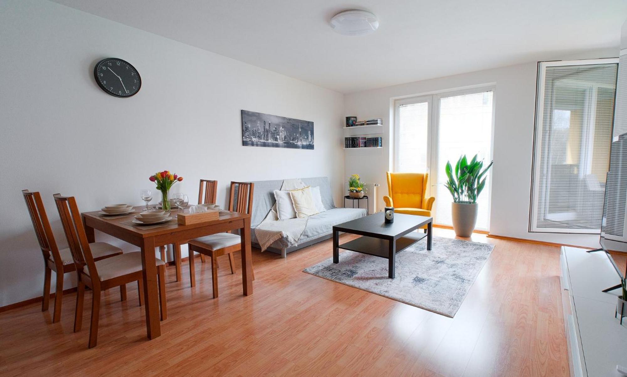 Apartmán U Metra, 4 Hoste, Parking Free, Blizko O2 Arena